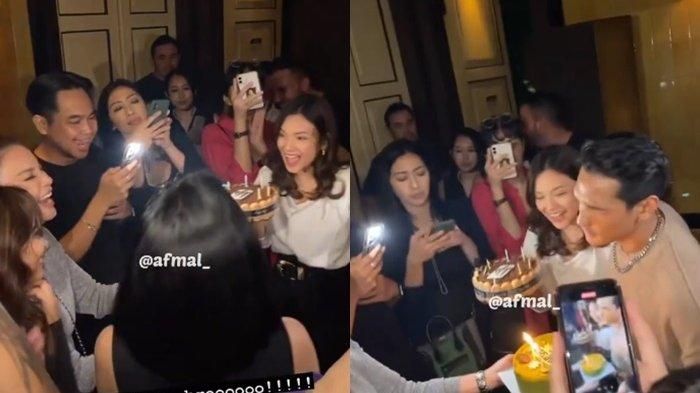 Sosok Malika Batari jadi sorotan dalam ulang tahun Afgan