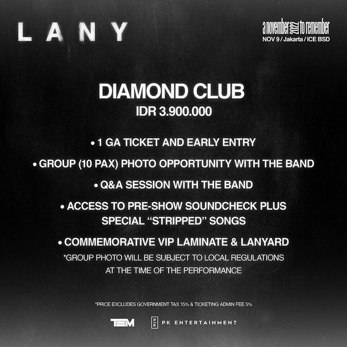 Cara Beli Tiket Konser LANY Jakarta 2022, Siapkan Tangan untuk Rebutan