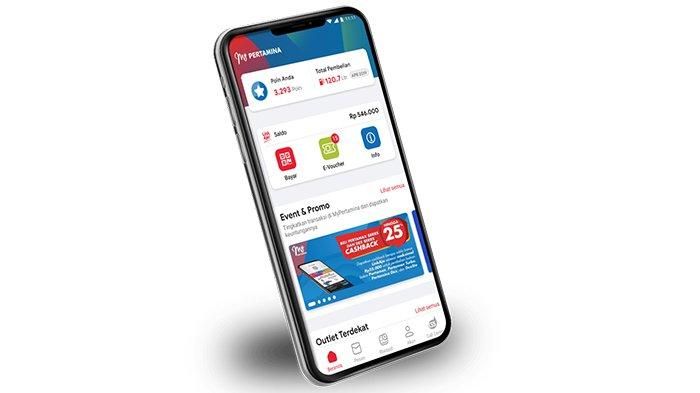 Ilustrasi aplikai <a href='https://banten.tribunnews.com/tag/mypertamina' title='MyPertamina'>MyPertamina</a>