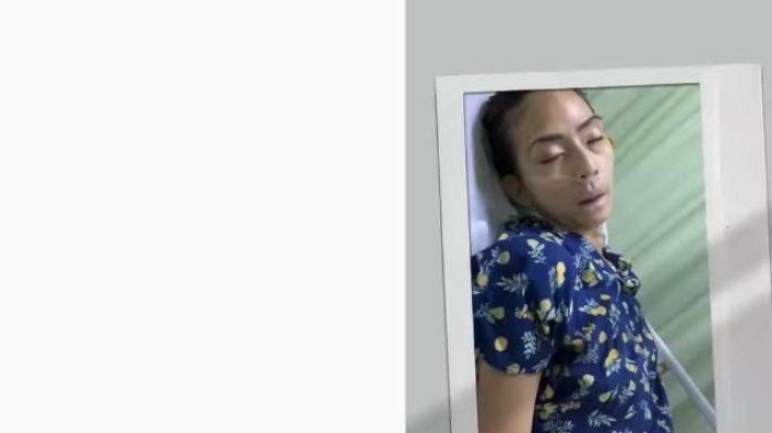 Gesata Stella, saat terbaring lemah karena komplikasi 3 penyakit.