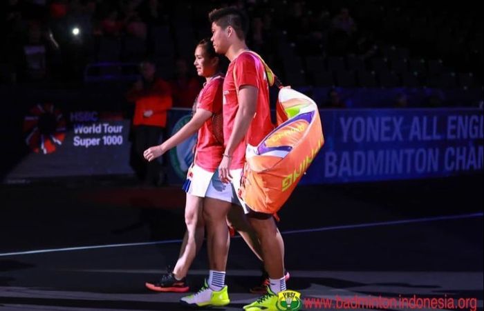 Praveen Jordan/Melati Daeva Oktavianti berhasil lolos ke babak 16 besar Indonesia Open 2022.