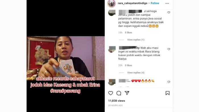 Mbak Rara sebut huhungan Kaesang Pangarep dan Erina Gudono, bakal berakhir naik ke pelaminan