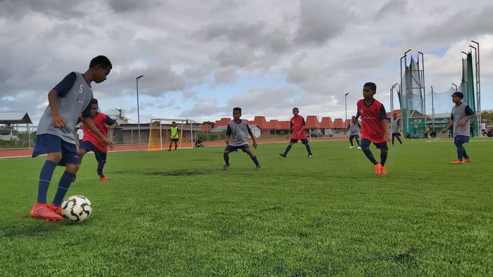 Ajang Papua Football Academy Cari Bakat di Merauke pada 18-19 Juni 2022.