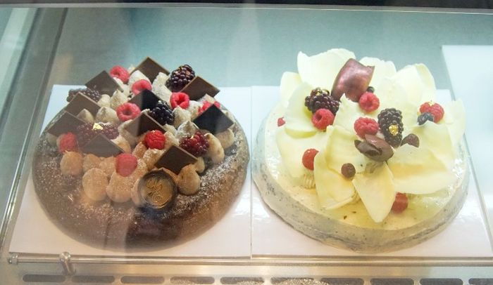 Each Lady Eve Patisserie's cakes combine contrasting texture and flavors that surprisingly go well together.