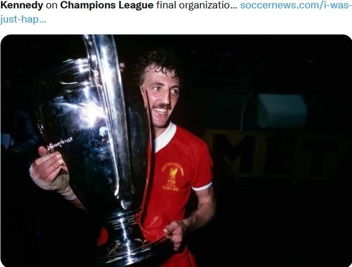 Bek legendaris Liverpool, Alan Kennedy.