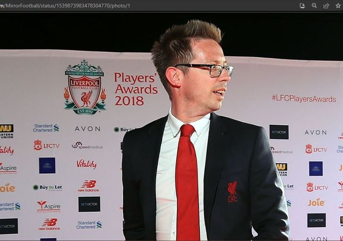 Eks direktur sepak bola Liverpool, Michael Edwards.