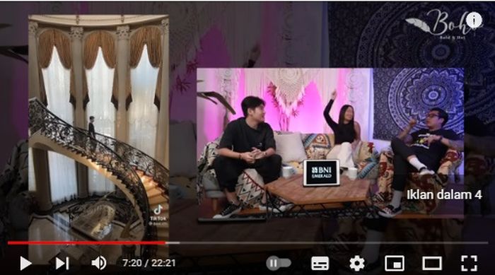 Dave Stanley, seleb TikTok yang sering pamer rumah super mewah.