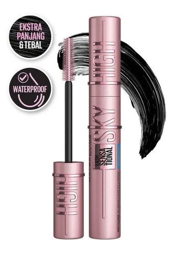 Maybelline Sky High Waterproof Mascara Hadir di Indonesia, Rekomendasi Maskara untuk Bulu Mata