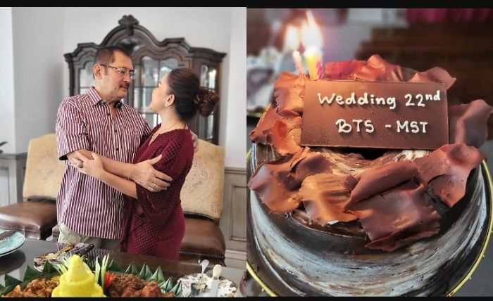 Perayaan anniversary pernikahan Mayangsari dan Bambang Trihatmodjo
