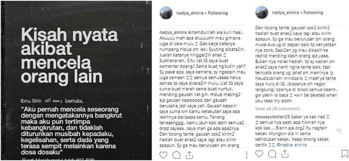 Curhatan Nadya Almir