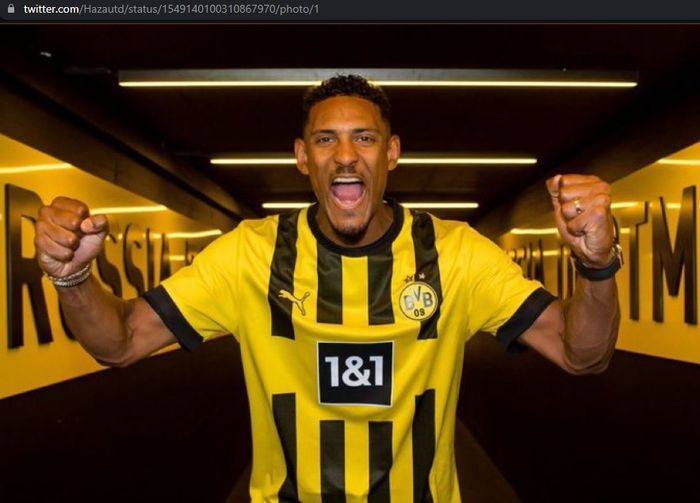 Penyerang baru Borussia Dortmund, Sebastian Haller, didiagnosis mengidap tumor testis.