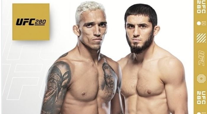 Duel Charles Oliveira vs Islam Makhachev akan digelar di UFC 280 pada 22 Oktober mendatang.
