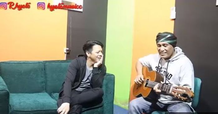 Ariel NOAH saat menceritakan asal muasal sebutan Boriel