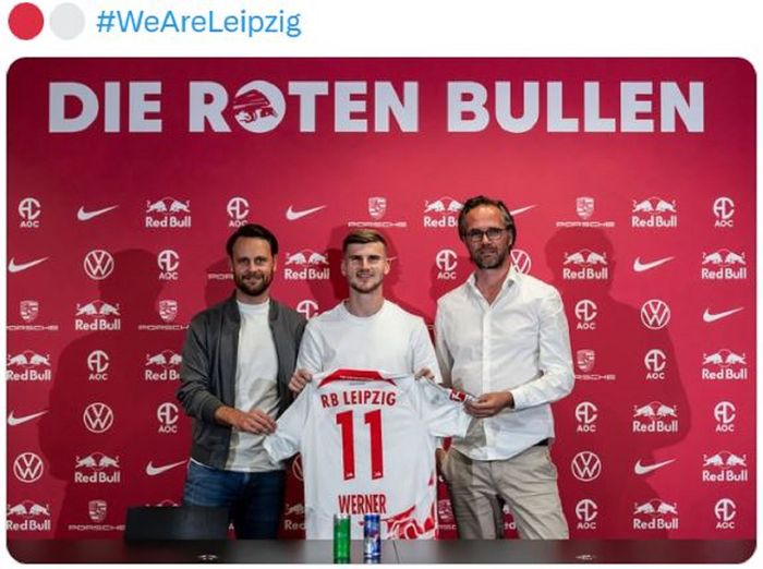 Timo Werner resmi hengkang dari Chelsea dan kembali ke RB Leipzig dengan durasi kontrak hingga tahun 2026.