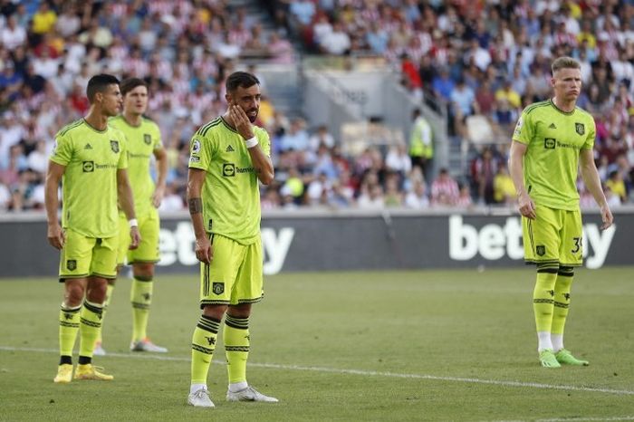 Manchester United menderita kekalahan 0-4 dari Brentford pada matchday kedua Liga Inggris 2022-2023.