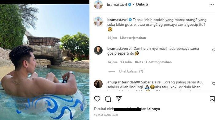 Postingan Verrel Bramasta