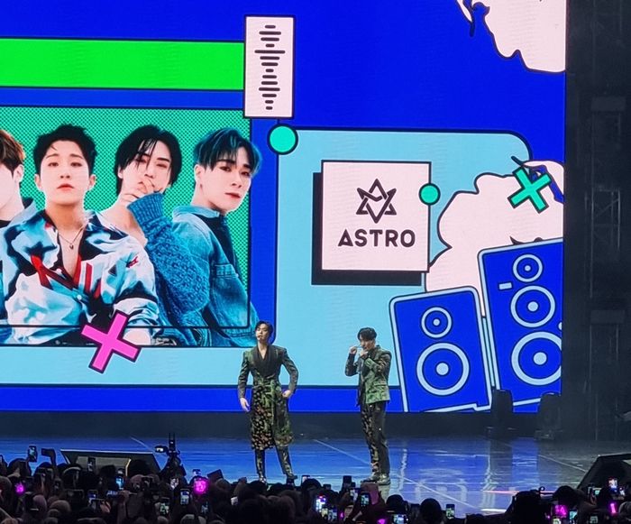 Moonbin dan Sanha ASTRO di BLIF 2022