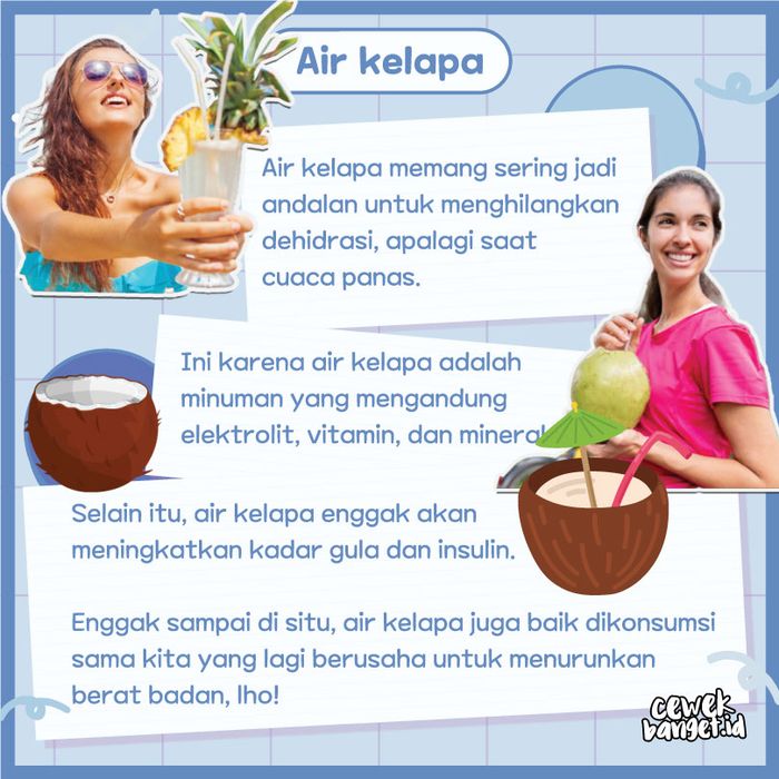 3 Jenis Minuman yang Bisa Penuhi Cairan Tubuh Selain Air Putih