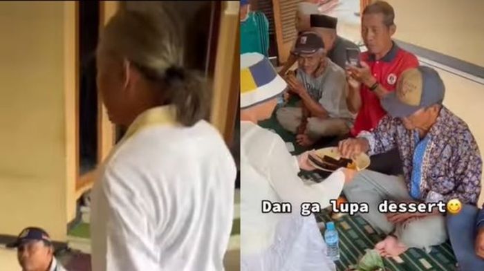 Momen Okky Lukman Syukuran Ultah Bareng Tukang Becak