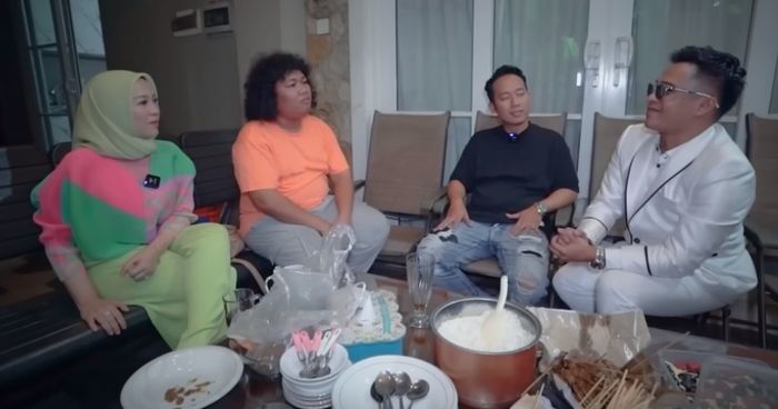 Perbincangan Shanty Denny, Denny Cagur, dan Wirang Birawa, mengenai hubungan Marshel Widianto dan Celine Evangelista