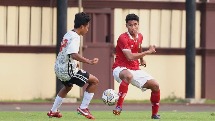 Timnas U-19 Indonesia tumbang dengan skor 1-2 dari Persija Jakarta U-20 dalam laga ujicoba di Stadion PTIK, Senin (5/9/2022).
