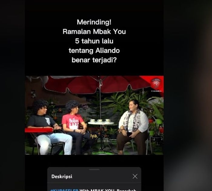 Ucapan Mbak You soal Aliando disorot