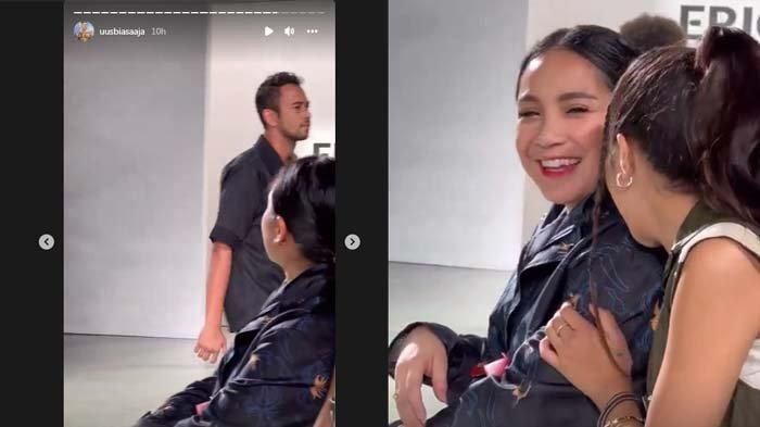 Nagita Slavina ngakak melihat penampilan Raffi Ahmad saat jadi model di New York