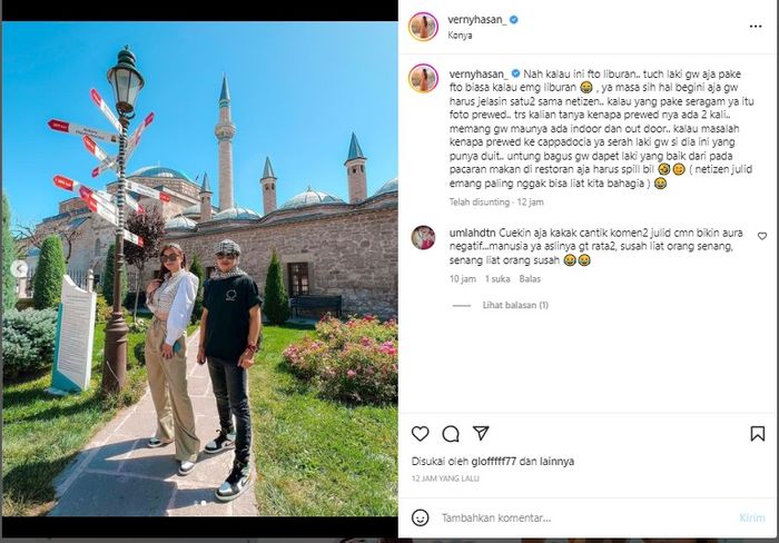 DJ Verny Hasan mengaku prewedding dengan pacarnya yang merupakan seorang pelaut.