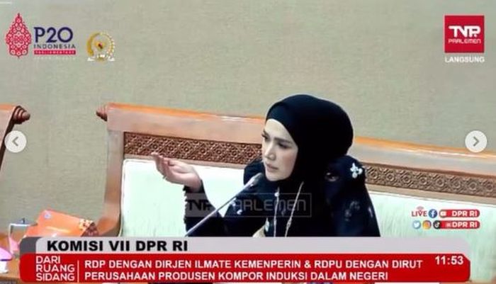 Mulan Jameela kritik kompor listrik