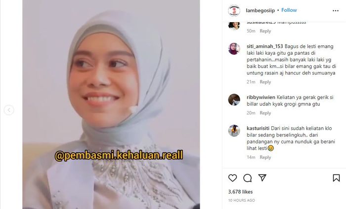 Lesti Kejora laporkan Rizky Billar atas dugaan KDRT, video lawas keduanya kembali viral.