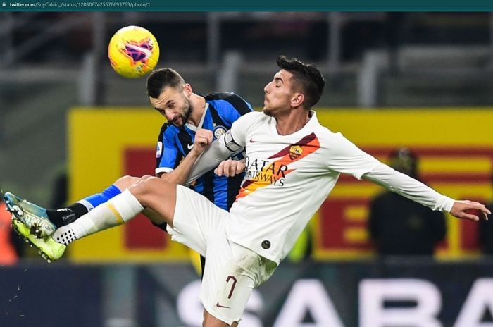 Duel Inter Milan dan AS Roma menjadi laga pekan ke-8 Liga Italia 2022-2023.