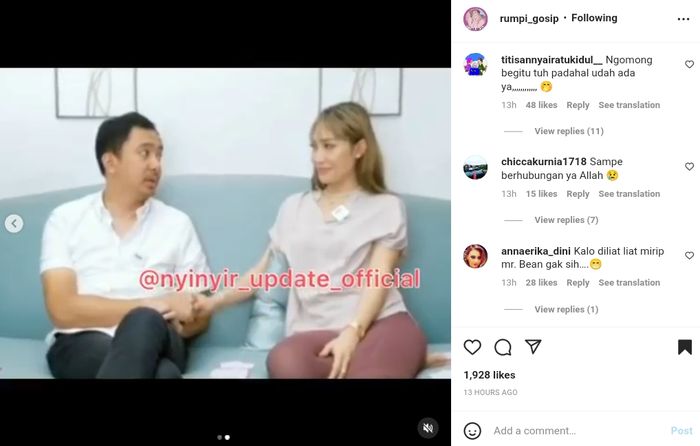 Regi Datau janji manis akan jadikan Ayu Dewi istri satu-satunya.