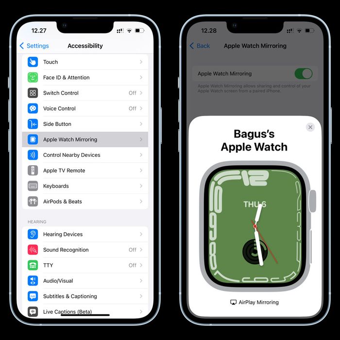Cara Kendalikan Apple Watch Lewat iPhone iOS 16 dengan Fitur Mirroring