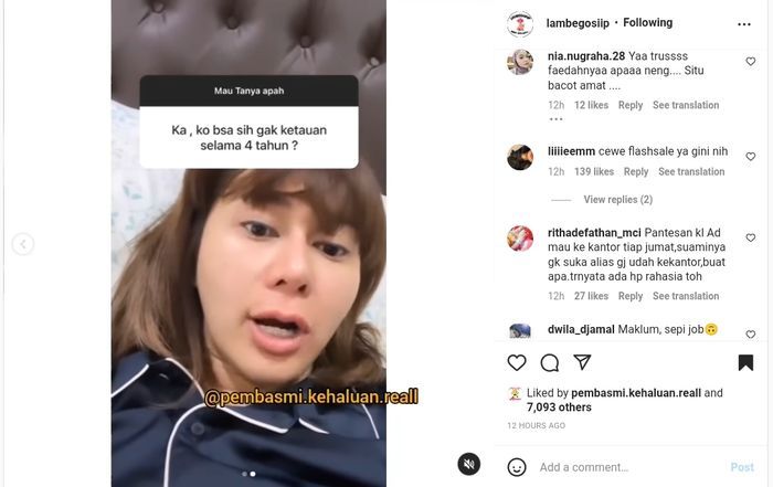 Denise bongkar cara berselingkuh