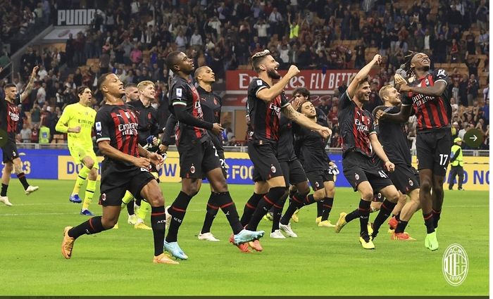 AC Milan kalahkan Juventus dalam duel Liga Italia di San Siro (8/10/2022).