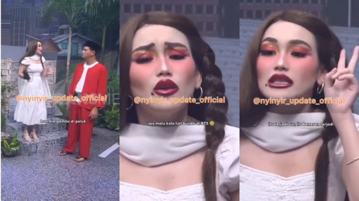 Ayu Ting Ting bergaya menor