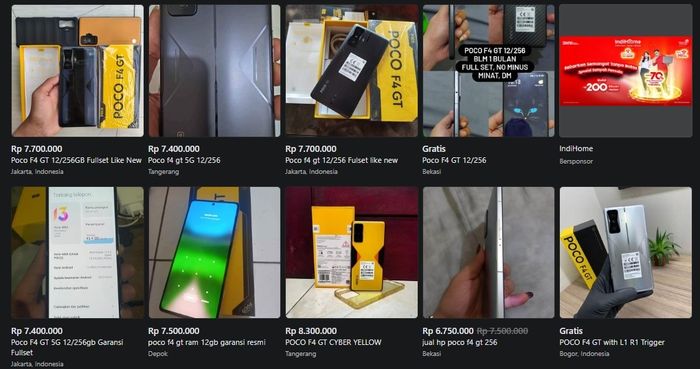 Harga Bekas POCO F4 GT 12/256GB