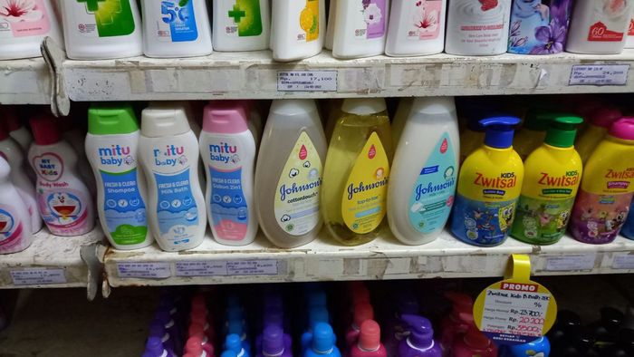 Ilustrasi sabun cair bayi