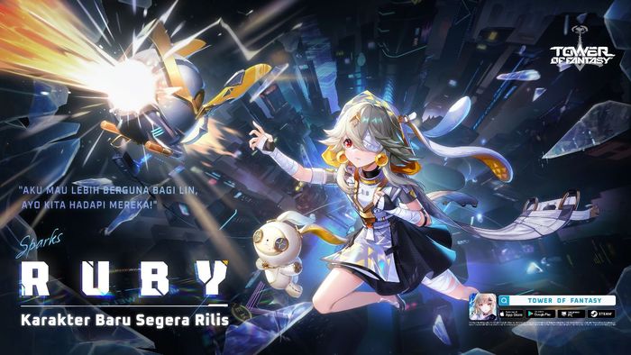 Ruby, karakter baru Tower of Fantasy