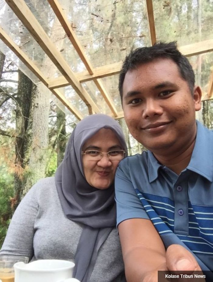 sajiansedap.grid.id
Mega Utami dengan sang suami seorang tentara