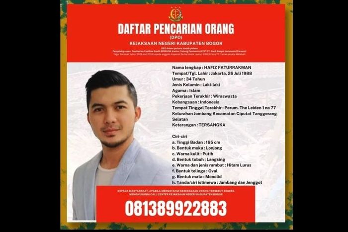Adik Irwansyah yang jadi DPO karena kasus korupsi