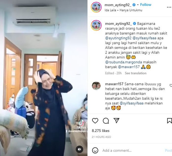 Umi Kalsum pusing lihta 2 anaknya masuk rumah sakit