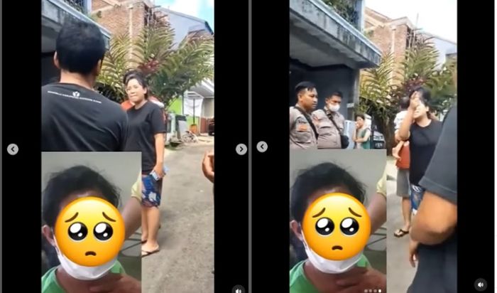 Majikan yang diduga lakukan penganiayaan ART di Jabar marah karena pintu rumahnya dibuka paksa.