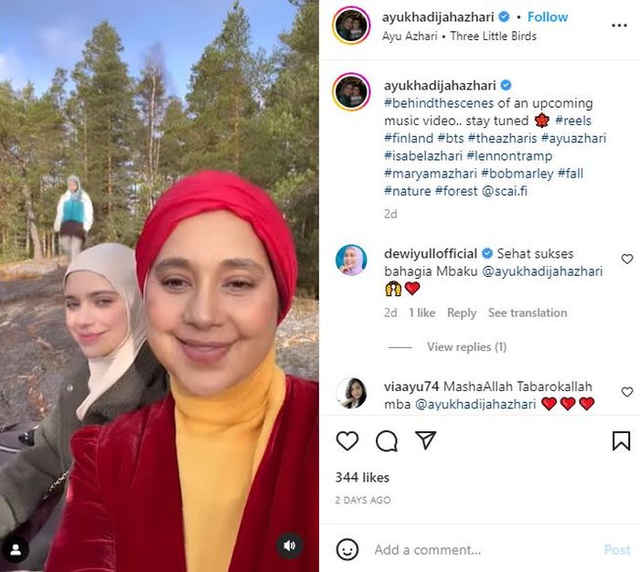 Kabar terbaru Ayu Azhari