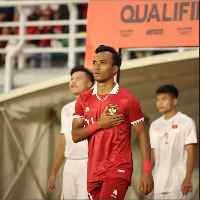Gelandang timnas U-20 Indonesia, Robi Darwis.