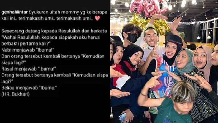 Unggahan Gen Halilintar yang diduga menyindir Thariq