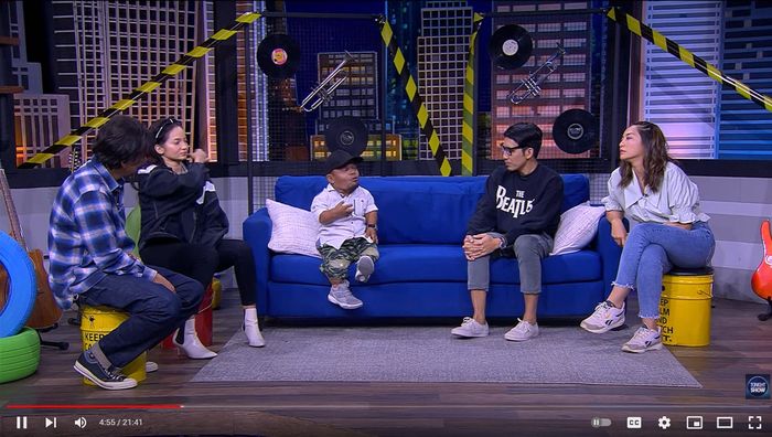 Ucok Baba ceritakan kisah masa lalunya saat hidup susah (YouTube/TonightShowNet)