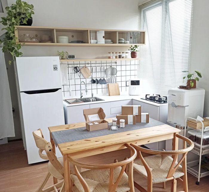 Adposi Desain Dapur Kecil di Taman Belakang, Pemilik Rumah Mungil