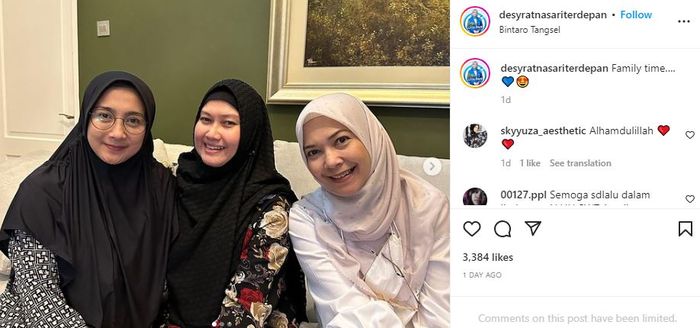 Postingan Desy Ratnasari