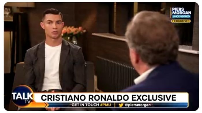 Wawancara Cristiano Ronaldo dengan Piers Morgan yang membongkar aib Manchester United.